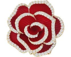 Vintage Elegant Uniek, Bloem Band Kruk, Mode Strass Krug, Pin Kleding, Accessoires Sieraden Geschenken