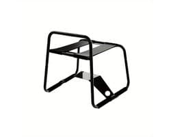 Norvia - Seks Stoel - BDSM - Standjes En Posities - Seks Meubel - Bounce - Luxe Materialen - Met Rugleuning - Draagbaar - Zwart