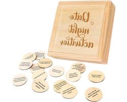 Koppelspellen - Date Night - Relatie Verbeteren - 52 Activiteiten - 11x11x3cm - Niet gespecificeerd