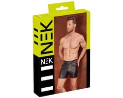 Ruig Wetlook Broekje met Hoge Taille
