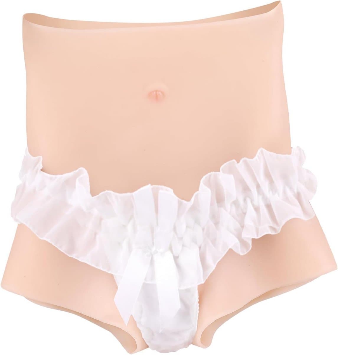 Realistische Siliconen Ondergoed voor Vrouwelijke Contouren - Boxer Shorts voor Transgender, Crossdressers en Cosplay — afbeelding 1