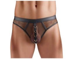 Svenjoyment Underwear - Heren Netstring - Zwart