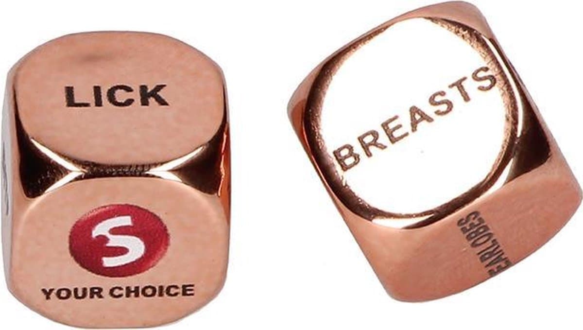 Love Dice - Rosé Gold — afbeelding 1