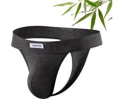 Heren Sexy Bamboe String Ondergoed Lage Taille Tanga slips