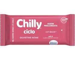 Chilly Cyclusreinigingsdoekjes, 100% biologisch afbreekbaar, ideaal voor onderweg, pH-waarde 3,5, klinisch getest - ShopVlot