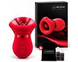 ME'ADAM - Tong Vibrators voor Vrouwen – Clitoris Stimulator met Zuigfunctie – Waterbestendig - Sex toys voor vrouwen - Vibrator