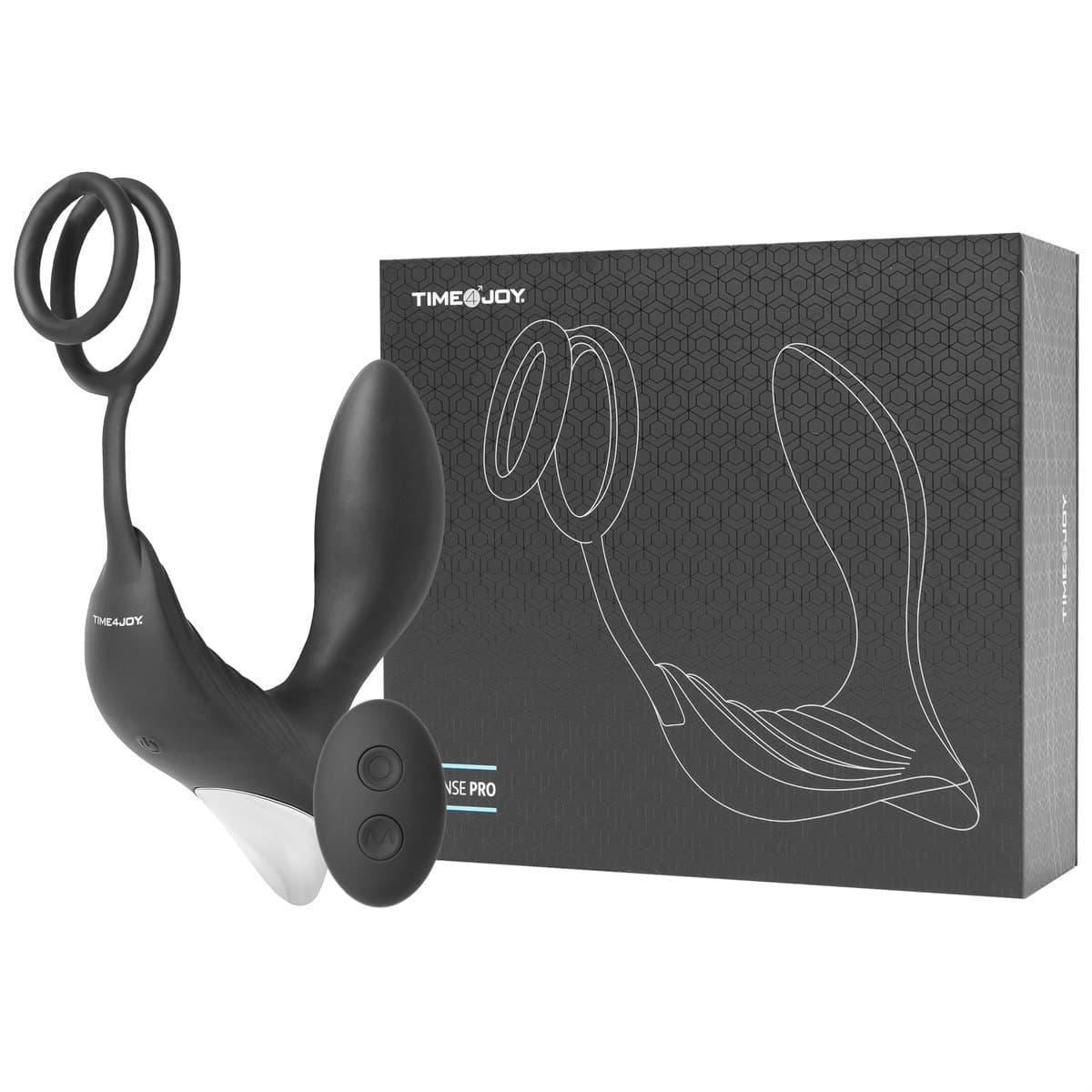 Intense Pro™ - Prostaat Vibrator mannen - Prostaat Stimulator - Sex toys voor mannen - Buttplug & Cockring - Met Afstandsbediening - Zwart - 1 maand Rouze — afbeelding 1