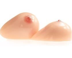 Siliconen Borsten- Borstprothese-Nep borsten- D cup- 1000 gram-Cosplay- Travestie-Transgender-Crossdresser