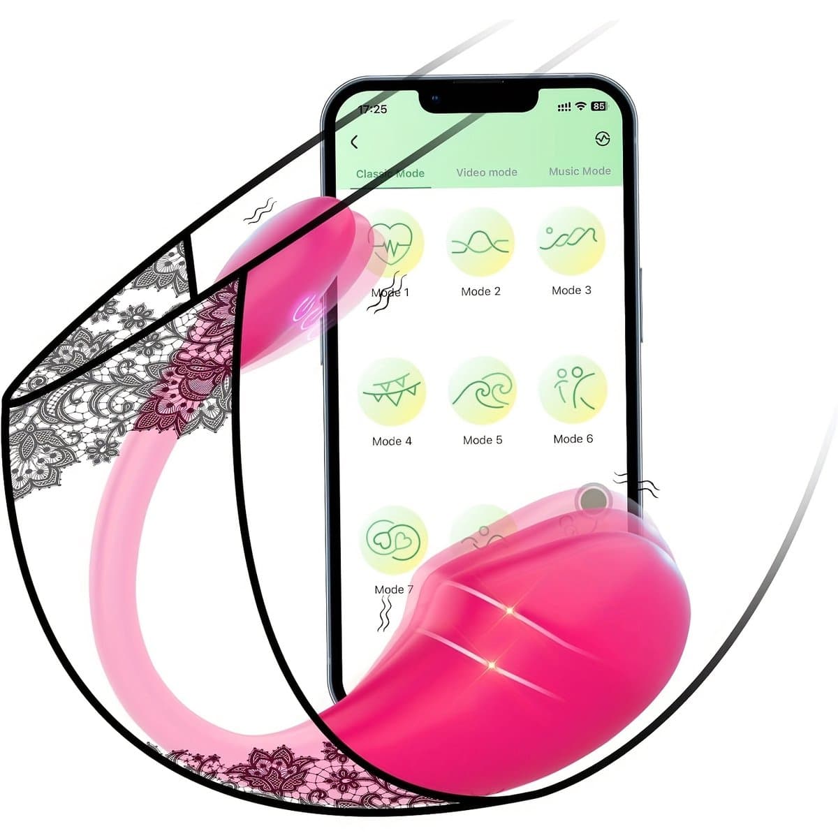 Lzwintrading Vibrators voor Vrouwen met App Control - Sex Toys voor Vrouwen Koppels - G Spot Bullet Vibrator met 10 Vibratie Standen- Clitoris Stimulator - Dildo Vibrator Realistisch - Seksspeeltjes - Erotiek - Vibrerend Ei - Anale Speeltjes — afbeelding 1