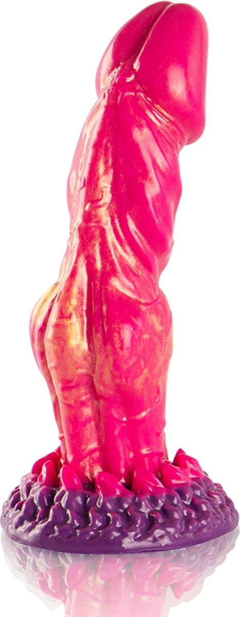 EPIC - CERBERUS DILDO MYTHOLOGICAL FIRE | DILDO | FANTASY DILDO | DILDO MET ZUIGNAP | SEX TOYS | SEKSSPEELTJES | SEX TOYS VOOR VROUW | SEX TOYS VOOR KOPPELS | SEKSSPEELTJES VOOR VROUW | SEKSSPEELTJES VOOR KOPPELS — afbeelding 1