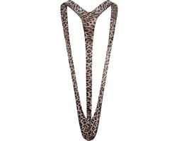 Sexy V-string zwempak voor heren - Grappige bodysuit voor vrijgezellenfeesten en verkleedfeesten