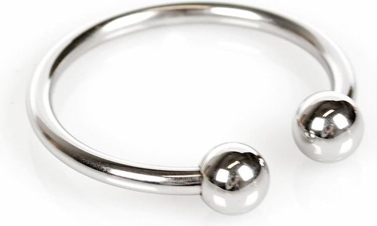 Eikelring Hoefijzer RVS Ø 28 mm — afbeelding 1