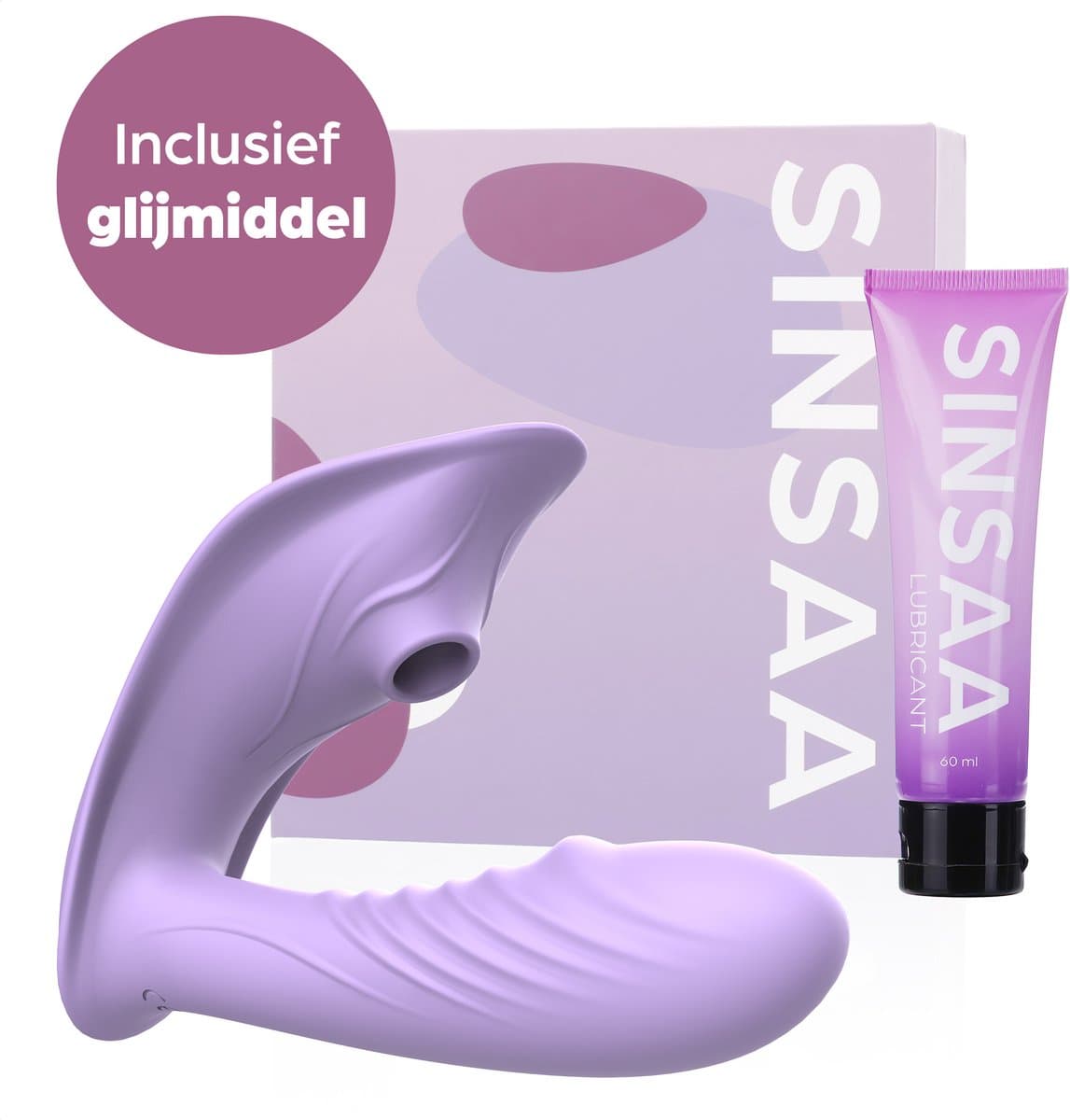 Sinsaa Vibrator 3-in-1 - Sex Toys voor Koppels & Vrouwen - Vibrators voor Vrouwen - Intense G-Spot & Clitoris Stimulator - Dildo Vibrators — afbeelding 1
