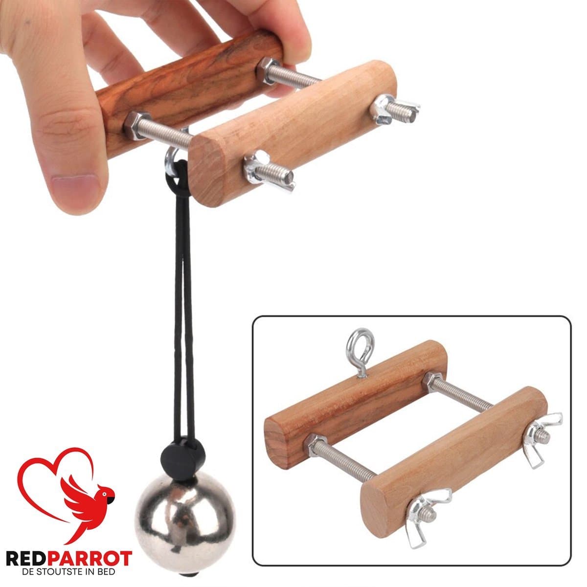 Ballen klem - Crusher - Scrotum - Inclusief gewichtsbal - 200 gram gewicht — afbeelding 1