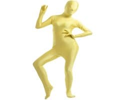 Stretch Spandex Jumpsuit Heren Dames - Strakke Bodysuit voor Feest en Podiumoptredens