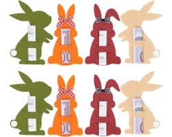 Geldcadeauset - Viltdecoraties - Pasen Vieren - 8 Stuks - 17x14cm