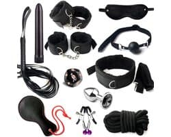 Core® Seksspeeltjes voor koppels - Bondage - Vastbinden - Zwart - 24cm x 17cm x 7cm