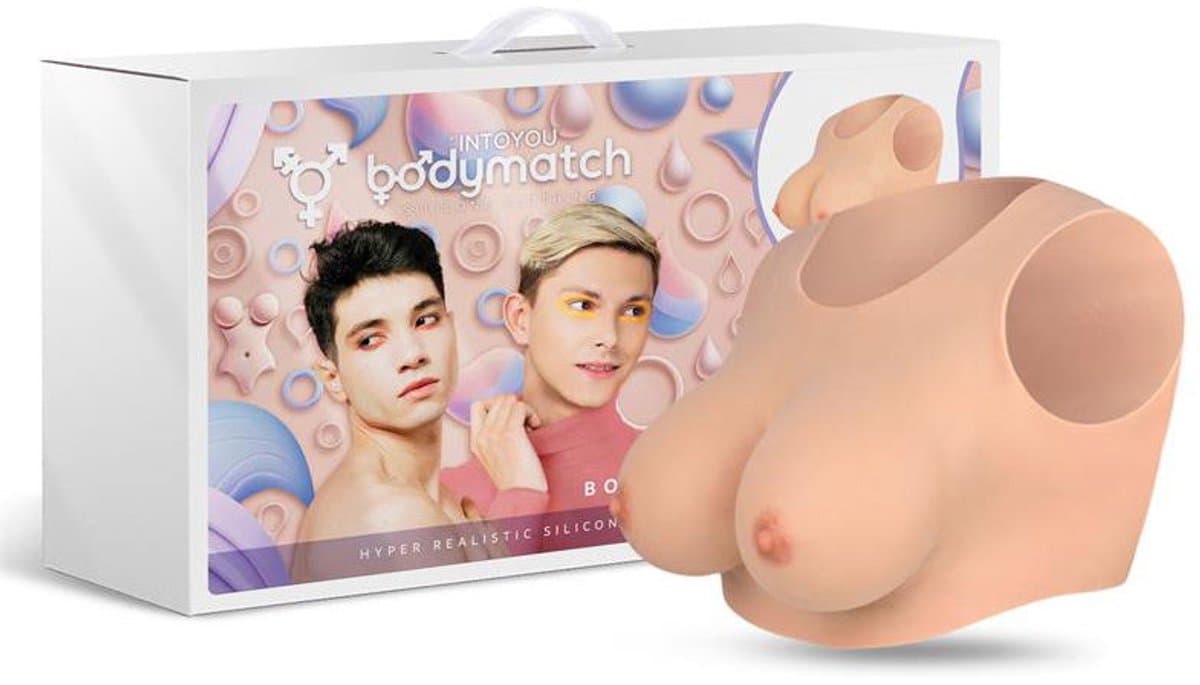 Bodymatch - Bowie - Realistische Siliconen Borstprothese - Cup D — afbeelding 1