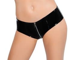 Vinyl Pants with a Zip XL
