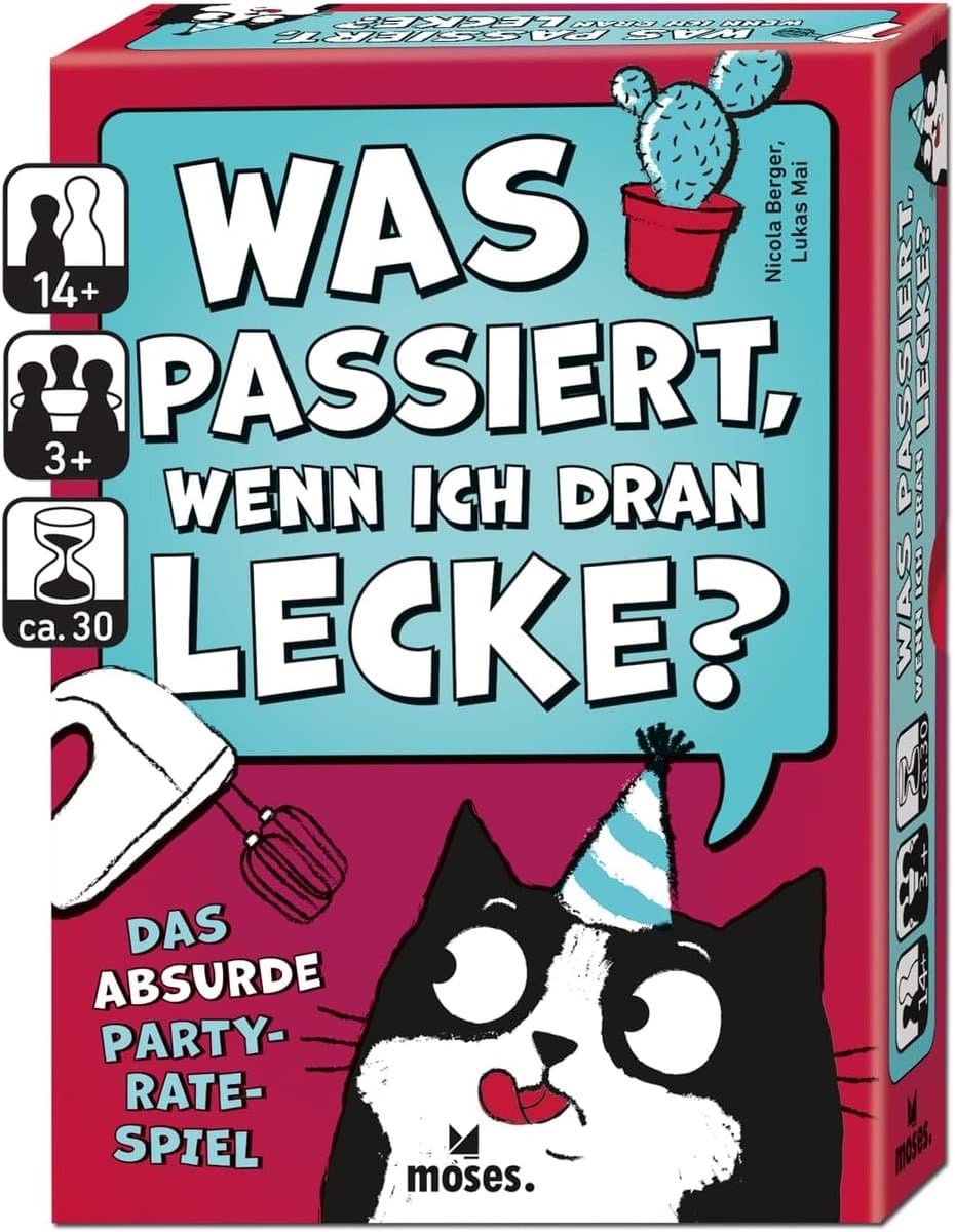 Party Rate Spiel - Absurd Spel - Feestavond Entertainment - Verrassende Vragen - 13 x 41 x 192 cm - Multicolor — afbeelding 1