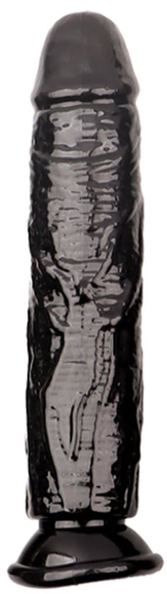 SINYX Dildo met Zuignap - 15,5 cm - Zwarte Dildo - Realistische Dildo - Sex Toys voor Vrouwen - Sex Toys voor Mannen - Dildo Mannen Anaal - Sextoys — afbeelding 1