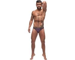 Male Power Avant-Garde - Verstrakkende Moonshine eggplant L/X