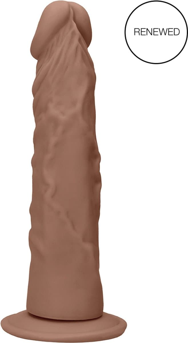 Shots - RealRock Dong zonder Testikels - 17 cm tan — afbeelding 1