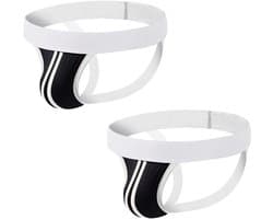 Jockstrap heren 2-pack - gestreepte katoen - comfortabele ondersteuning - ideaal voor dagelijks gebruik - ShopVlot