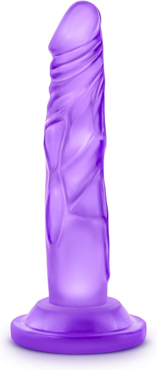 Blush Naturally Yours 5 inch Mini Cock Dildo - Paars - 14.5 cm — afbeelding 1