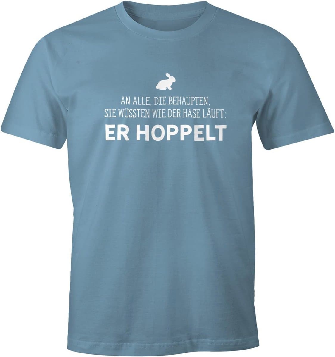 Grappig Mannen T-Shirt met Leuke Tekst — afbeelding 1