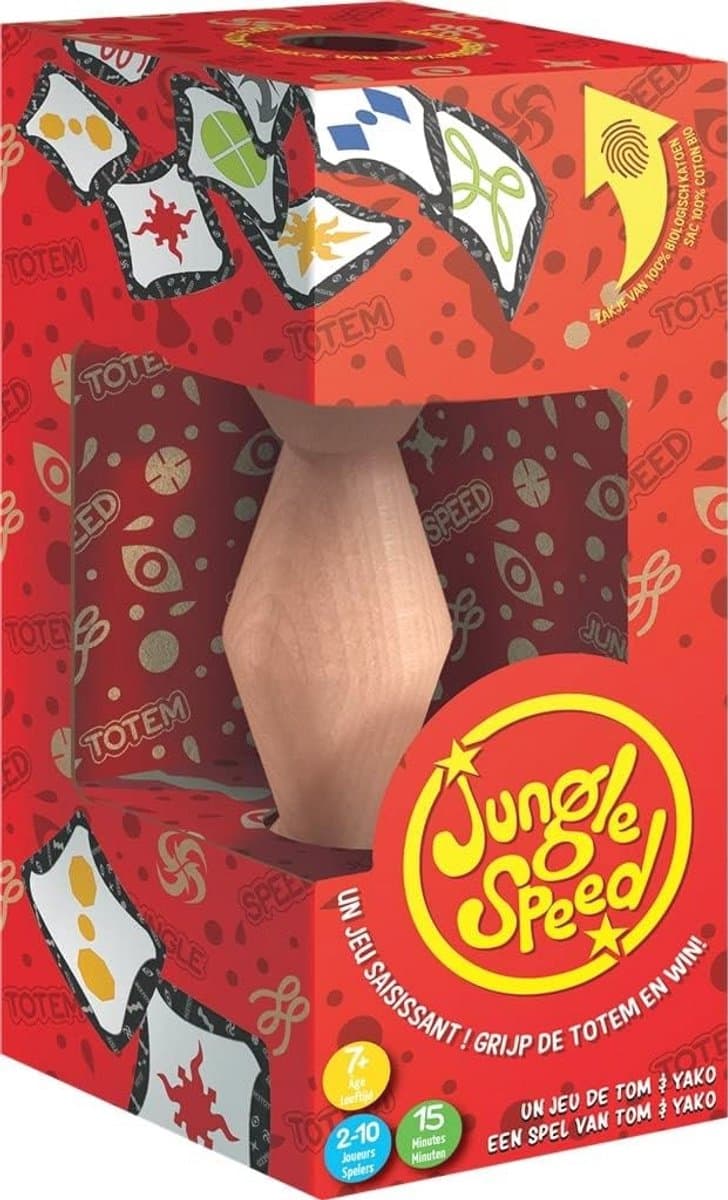 Jungle Speed Eco-Pack - Snelheid & Observatie Spel voor 2 tot 10 Spelers - Geschikt vanaf 7 Jaar - Partygame — afbeelding 1