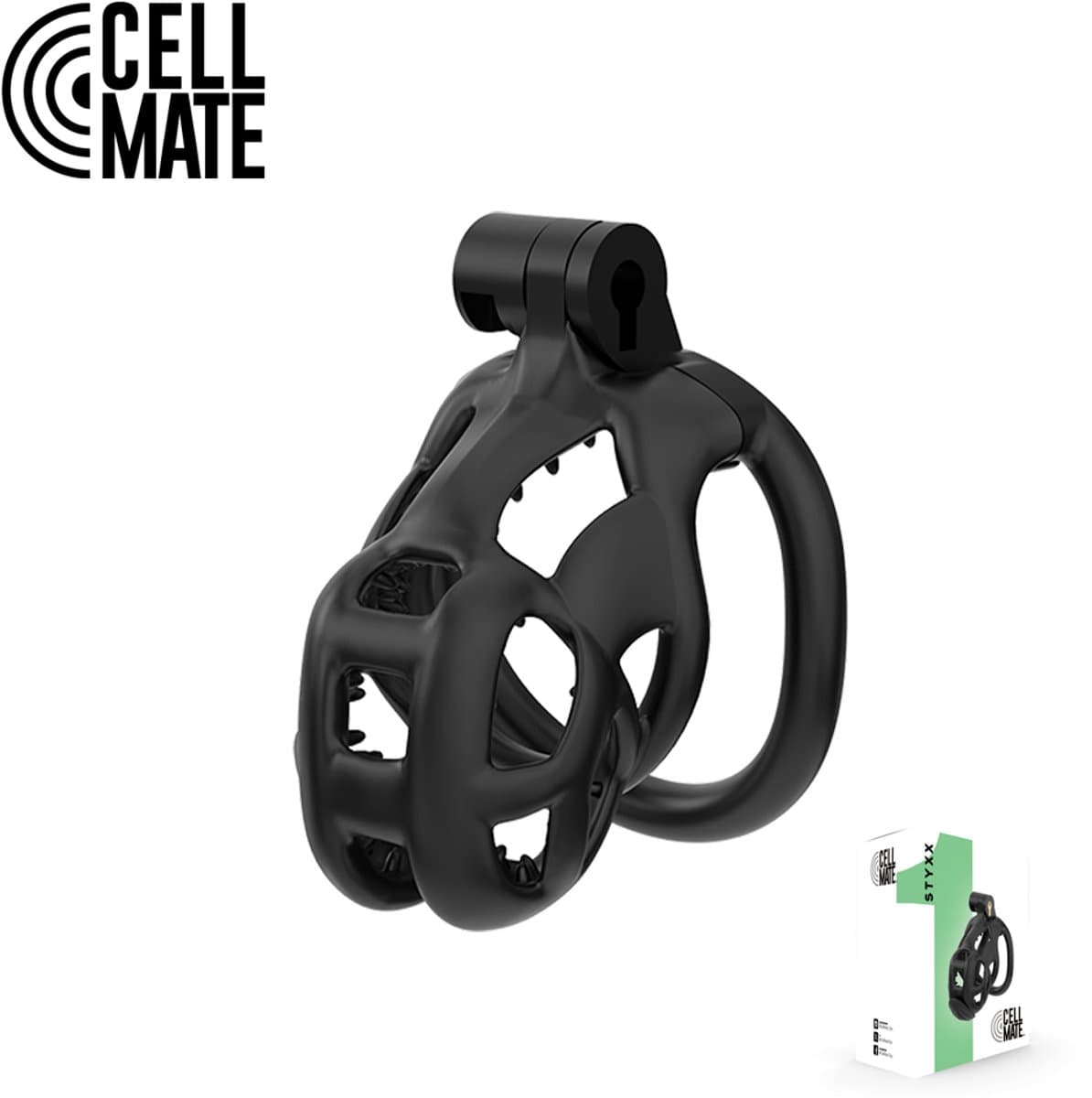 Cellmate - Styxx Chastity Cage - Discreet design - Maat 1 — afbeelding 1