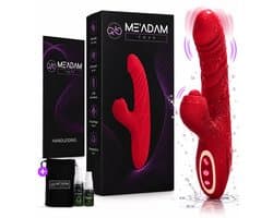 ME'ADAM – Vibrator voor Vrouwen – 3-in-1 G-Spot & Clitoris Stimulator – Wand Massager – 22 Standen – Stil – Waterdicht – Oplaadbaar - Sex toys voor vrouwen - Vibrators