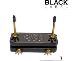 Black Label - Ball Crusher met Spikes - Zwart/Goud