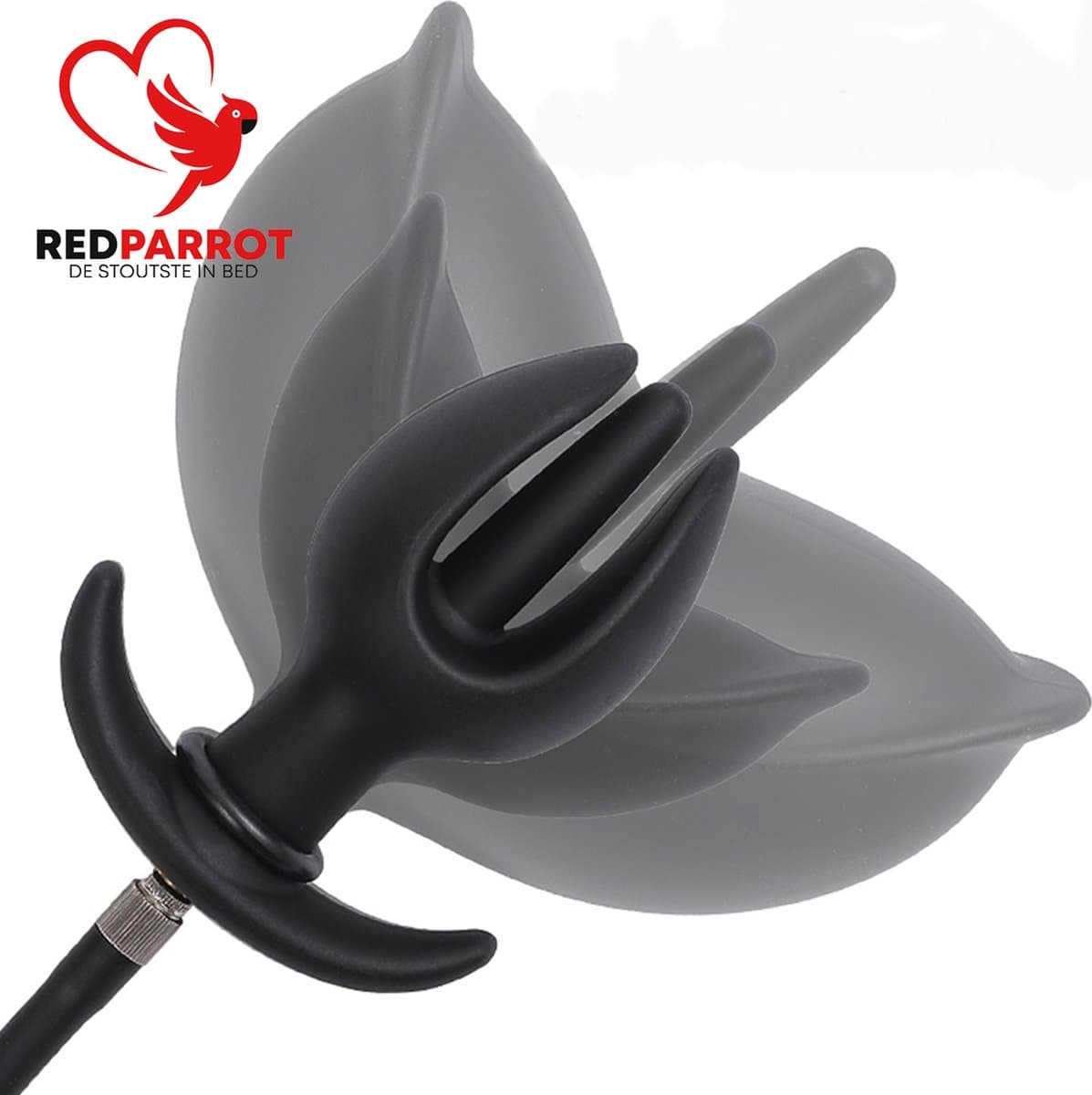 Opblaasbare anale dilator - Speculum - Mega buttplug - XXL - Bloemknop - Goede kwaliteit — afbeelding 1