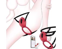 Lzwintrading - Vibrators voor Vrouwen met App Control - Sex Toys voor Vrouwen Koppels - G Spot Bullet Vibrator met 9 Vibratie Standen- Clitoris Stimulator - Panty Vibrator met Afstandsbediening - Draagbare Panty Vibrator