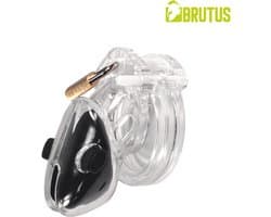 Brutus - Volt Cage - Electro Chastity Cage Kuisheidskooi - Clear