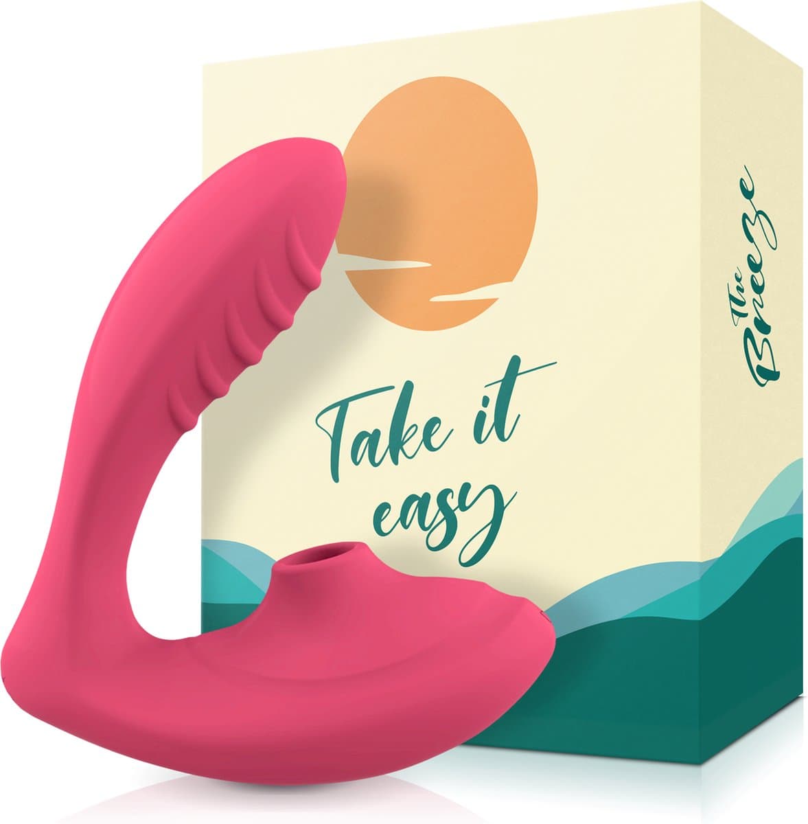 ONLYTOYS® The Breeze - Luchtdruk Vibrator & Vibrerend Ei - G Spot & Clitoris Stimulator - Sex Toys voor Vrouwen - Koppel Satisfyer - Vibrators voor Koppels — afbeelding 1
