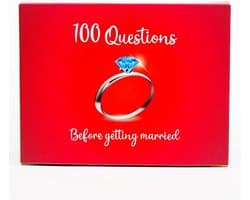 100 vragen voor je trouwt - Quizspel voor koppels over familie, liefde en geld