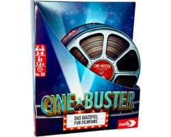 Filmquiz Cine Buster - Snelheid en Kennis Testen voor 3-8 Spelers vanaf 12 Jaar