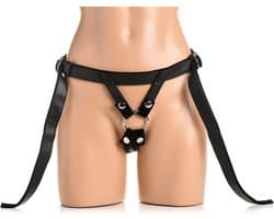 Velvet Kiss Strap-On Harnas - Zwart