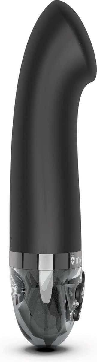 Mystim - Electrosex - Right On Ron - E-stim Vibrator - Black — afbeelding 1