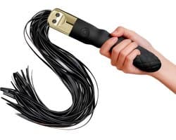 Lzwintrading - 2-In-1 Erotische Zweep – SM Bondage - BDSM - Magic Wand Vibrator Rechargeable - Dildo Vibrator voor Vrouwen - Sex Toys voor Vrouwen Koppels - Clitoris Stimulator - Seksspeeltjes - Erotiek