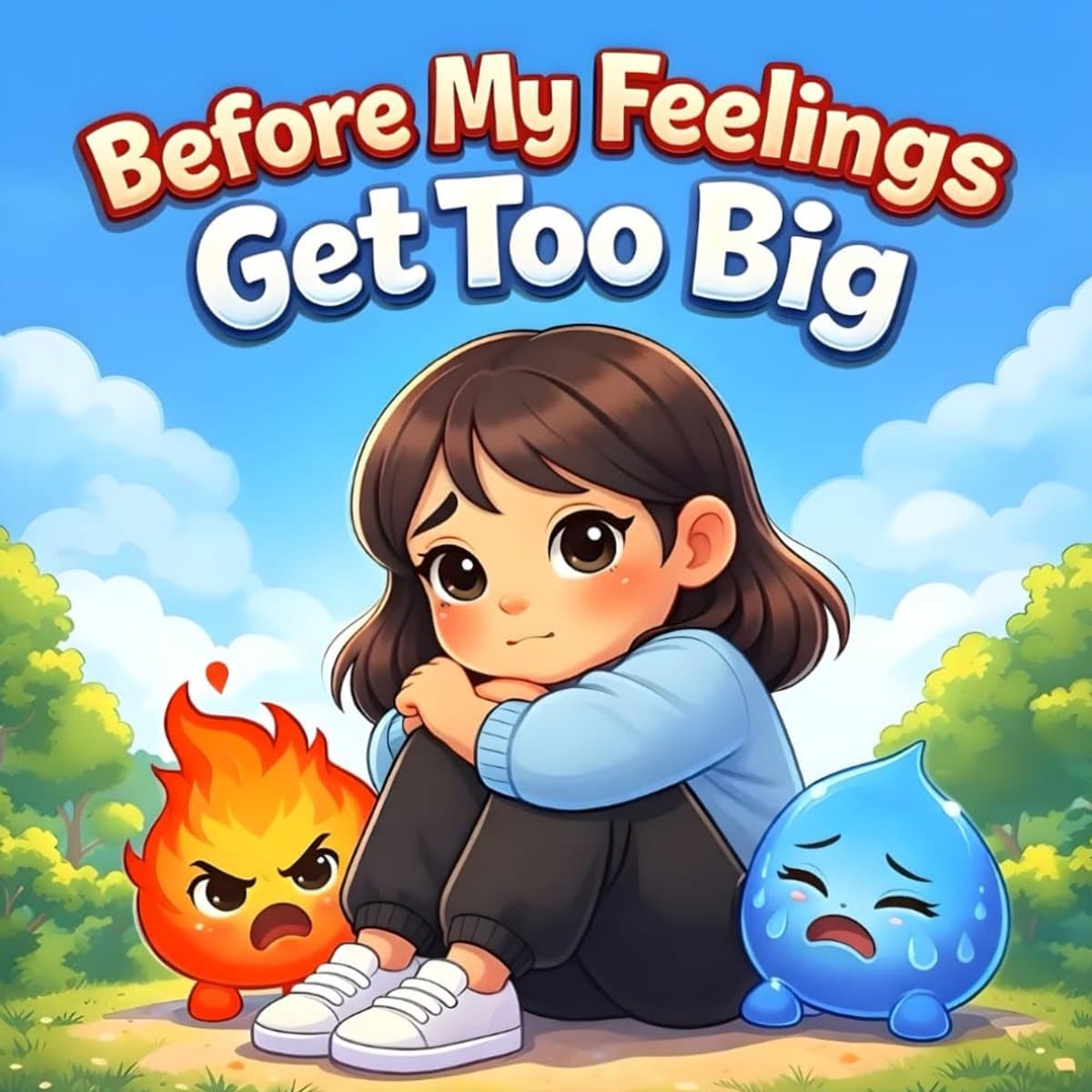 My Feelings Get Too Big : An Autism Book for Kids Teaching Emotional Regulation Skills Sensory Overload Awareness Calm Down Tools — afbeelding 1