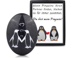 Romantisch Pinguïn Cadeau – Perfect voor Trouwdag, Valentijnsdag en Huwelijkscadeau