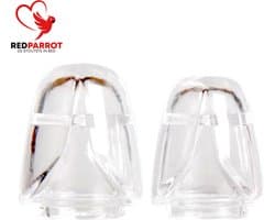 Siliconen eikel sleeve - Set van 2 - Verdikkend en verlengend - Herbruikbaar - Intens orgasme - Langer uithouden