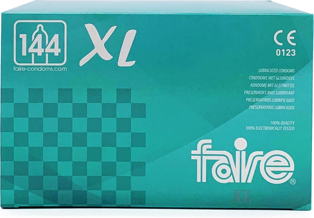 Faire Romance XL - 60mm - condooms 144 stuks — afbeelding 1
