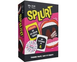 Hilarisch Woordspel - Denk Snel en Reageer Eerste - Voor 2-8 Spelers, Leeftijd 10+