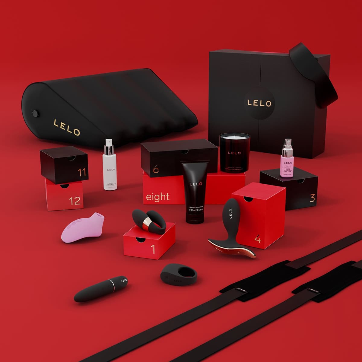 LELO Couples Calendar – Adventskalender – Luxe Koppelset – 12 Verrassingen — afbeelding 1