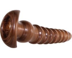 Geribbelde plugs Evolved - set van 3 - Goud